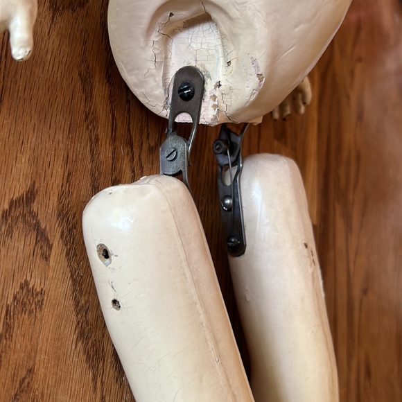 Antique Doll w/dress - Picture 6 of 16